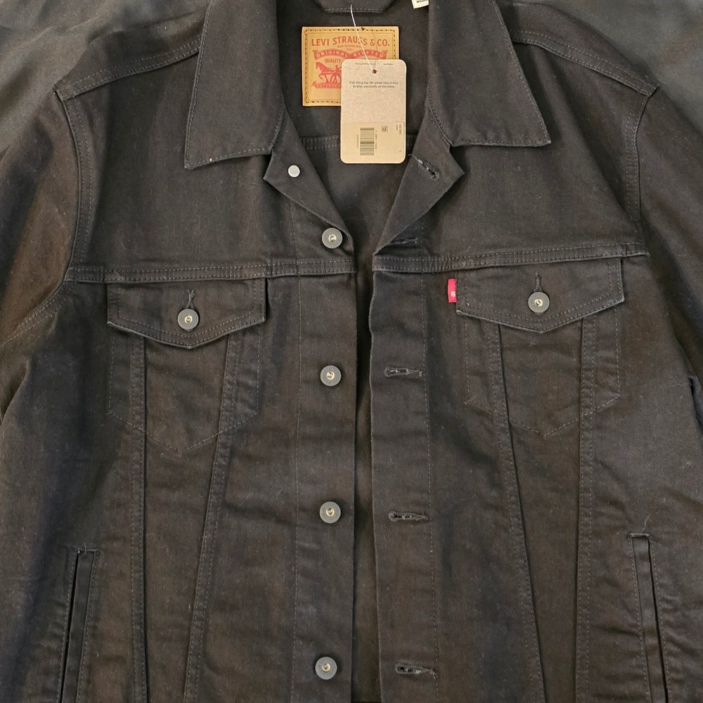 Levi’s Black Trucker Jean Jacket